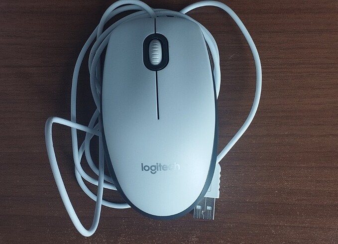 Logitech kablolu mouse