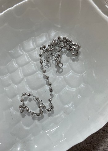 Gri Zincir Detaylı Kadın El Zinciri - Görsel 2