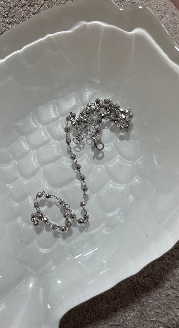 Gri Zincir Detaylı Kadın El Zinciri - Görsel 2