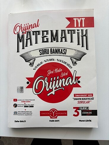 Orijinal tyt matematik