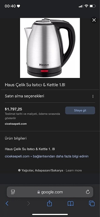 Su ısıtıcı