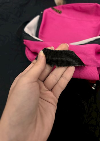 Pembe Fermuarlı Sırt Çantası ZAZI - Görsel 3