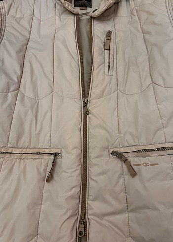 Colin's Krem Midi Kadın Fermuarlı Yelek - Görsel 4