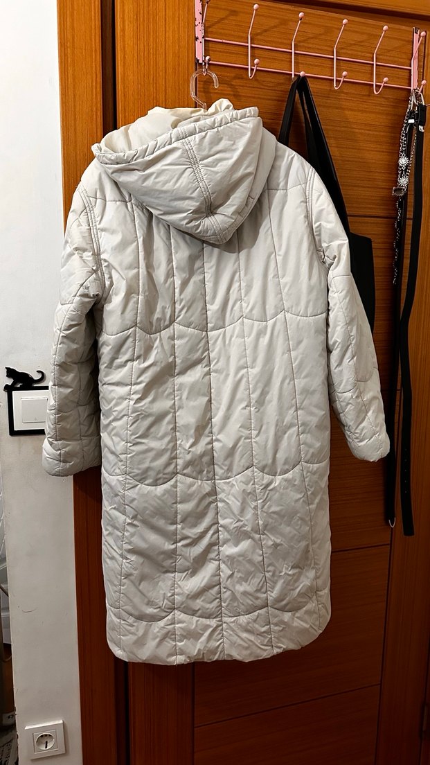 Colin's Krem Midi Kadın Fermuarlı Yelek - Görsel 3