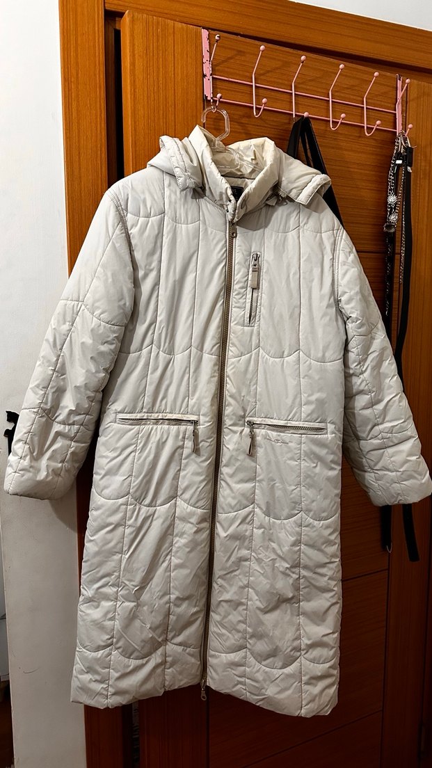 Colin's Krem Midi Kadın Fermuarlı Yelek - Görsel 2