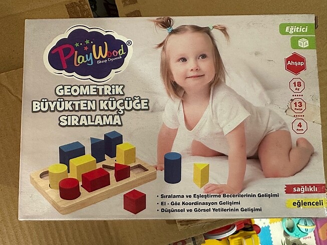 Diğer Geometrik Sıralama Ahşap Oyuncak