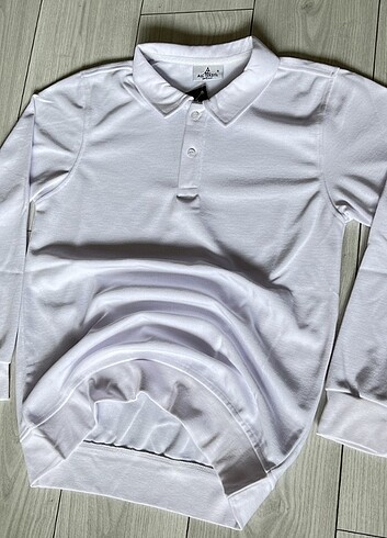 Polo Yaka Selanik Kumaş Sweat