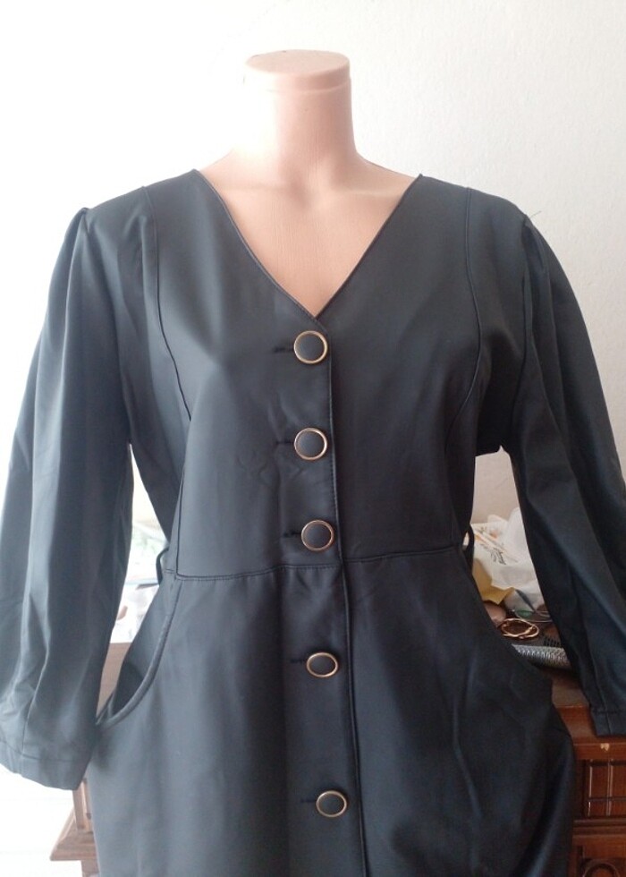 Deri elbise - Görsel 3