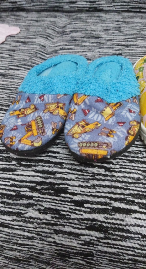 Kız Çocuk Sarı Limon Desenli Terlik 2li - Görsel 2