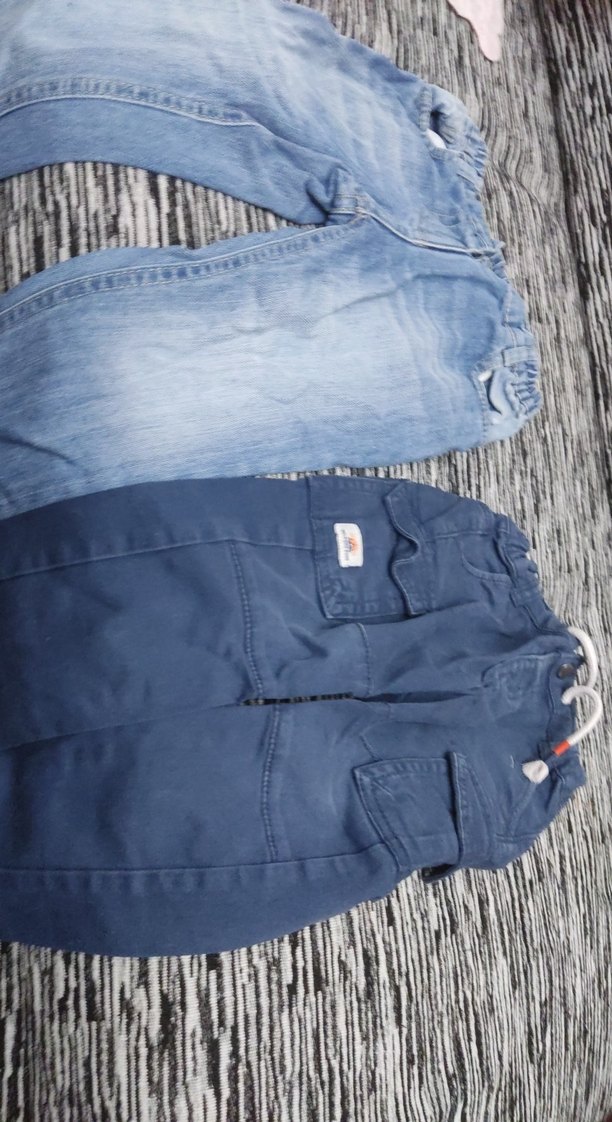 erkek çocuk Gri Mavi pantolon - Görsel 3