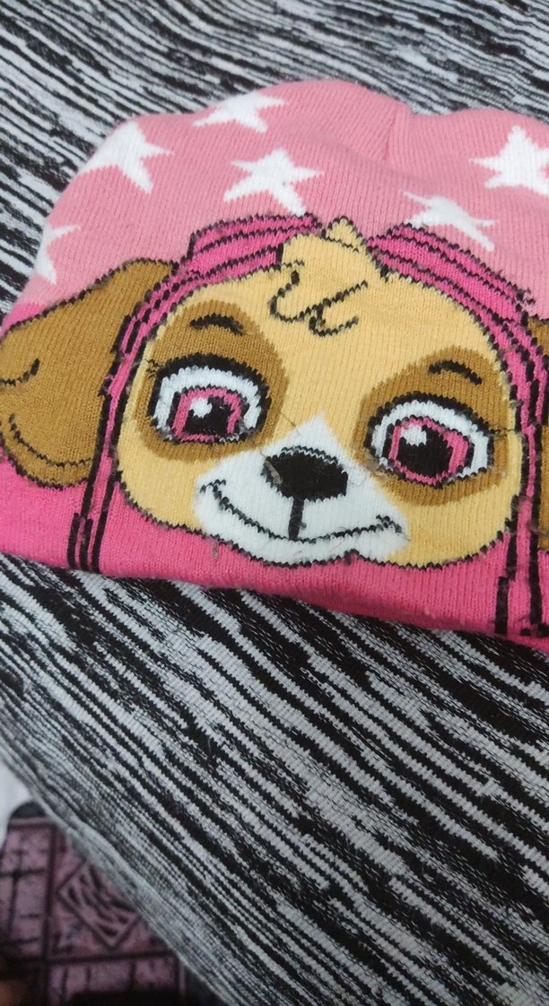 Renkli Nakışlı Örgü Çocuk Bere - Görsel 2