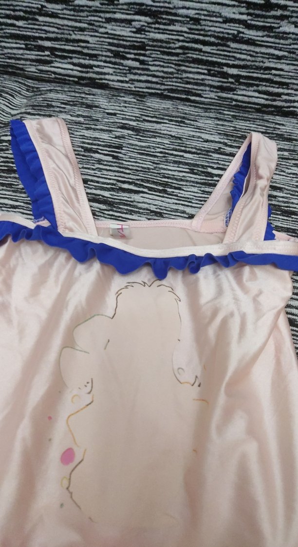 Pembe kız çocuk mayo - Görsel 3