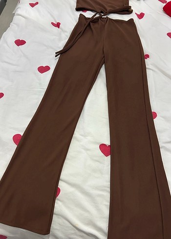 Kahverengi Mini Kadın  tulum - Görsel 2