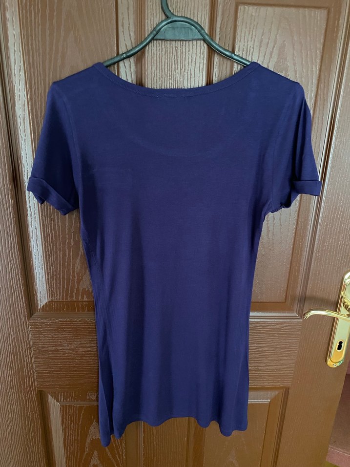 GAP Kadın Mor Kısa Kollu Tişört - Görsel 2