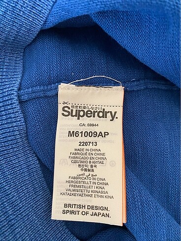 s Beden mavi Renk Superdry Erkek Sweatshirt