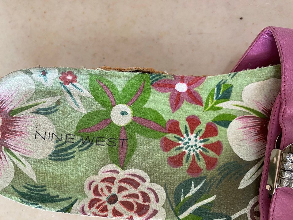 Tokalı Pembe Bohem Çiçekli Kadın Terlik - Görsel 5