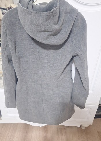 Gri Fermuarlı Kadın Ceket - Görsel 2