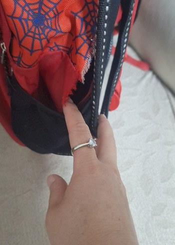 Renkli Örümcek Adam Temalı Çocuk Okul Çantası - Görsel 6