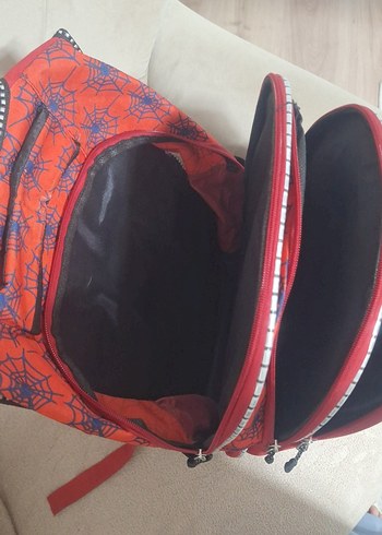 Renkli Örümcek Adam Temalı Çocuk Okul Çantası - Görsel 4