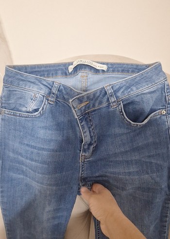 Mavi Kadın Slim Fit Midi Boy Denim Jean - Görsel 2