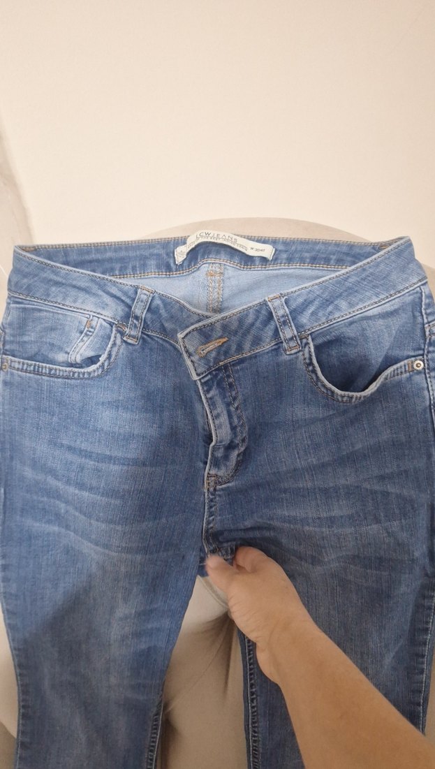 Mavi Kadın Slim Fit Midi Boy Denim Jean - Görsel 2