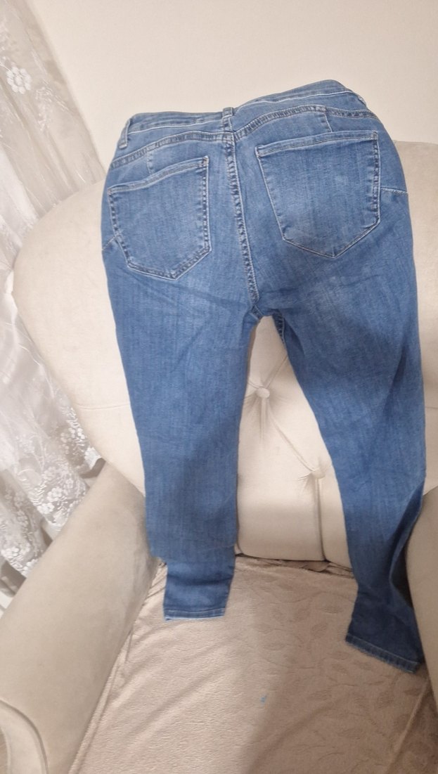 Mavi Kadın Slim Fit Midi Boy Denim Jean - Görsel 5