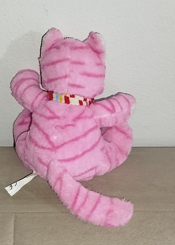 Diğer Pembe Peluş Oyuncak Kedi