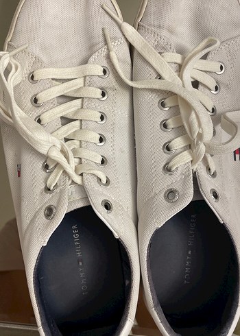 Tommy Hilfiger Beyaz Dusuk Bilek Sneaker