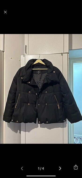 Mavi oversize mont