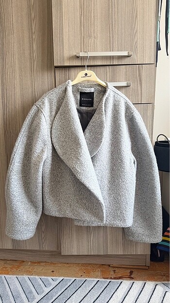 Makuka oversize kaşe ceket