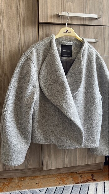 Diğer Makuka oversize kaşe ceket