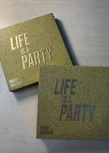 Altın Parlak Göz Farı Paleti - Görsel 3