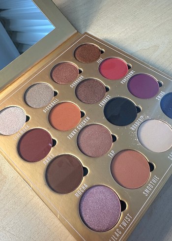 Altın Parlak Göz Farı Paleti - Görsel 8