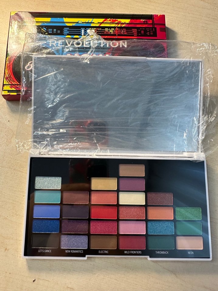 Renkli 80'ler Temalı Göz Farı Paleti - Görsel 4