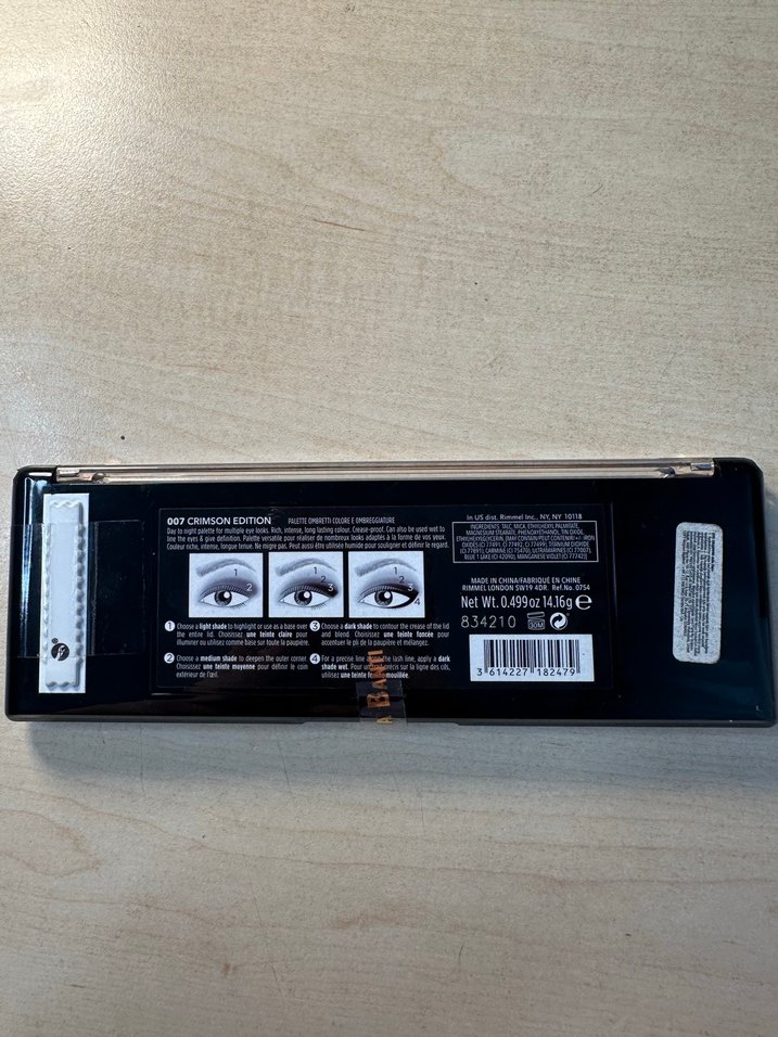 Rimmel Magnif'eyes Bordo Göz Farı Paleti - Görsel 4