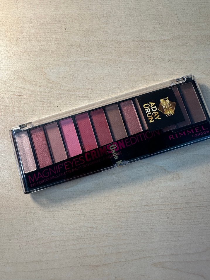 Rimmel Magnif'eyes Bordo Göz Farı Paleti - Görsel 5