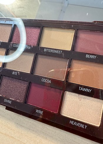 Bordo Tonlarda Cranberries and Chocolate Far Paleti - Görsel 8