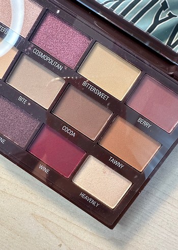 Bordo Tonlarda Cranberries and Chocolate Far Paleti - Görsel 5