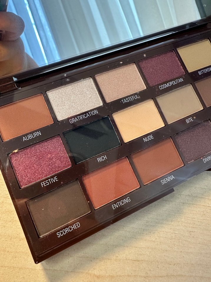 Bordo Tonlarda Cranberries and Chocolate Far Paleti - Görsel 4