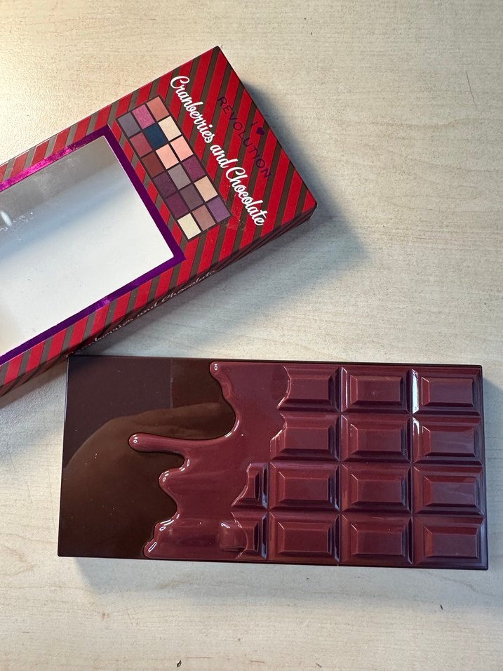 Bordo Tonlarda Cranberries and Chocolate Far Paleti - Görsel 3