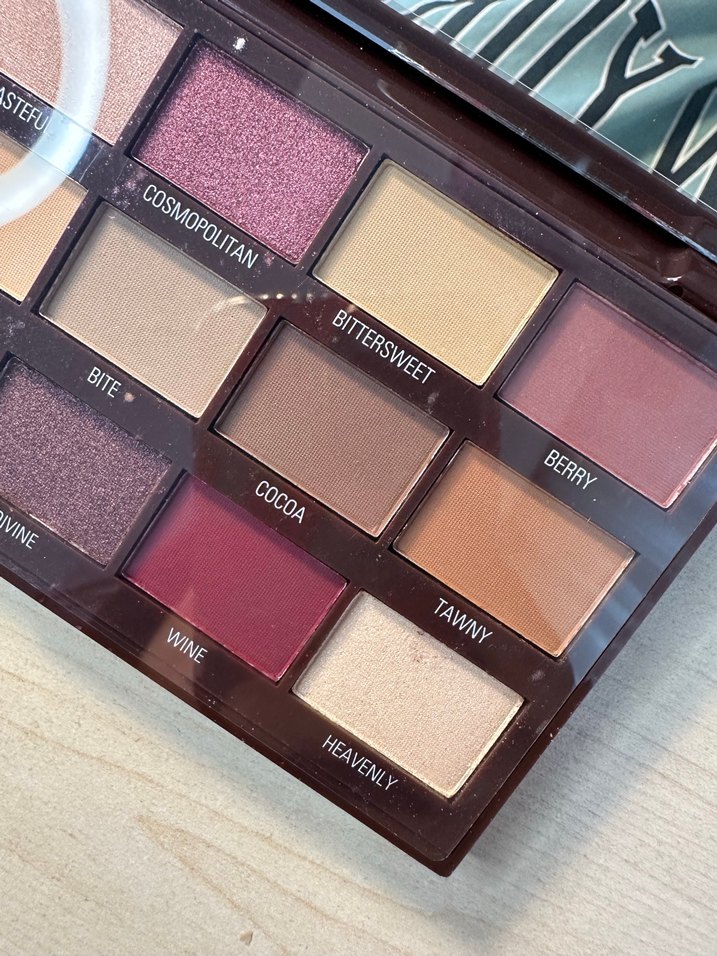 Bordo Tonlarda Cranberries and Chocolate Far Paleti - Görsel 5