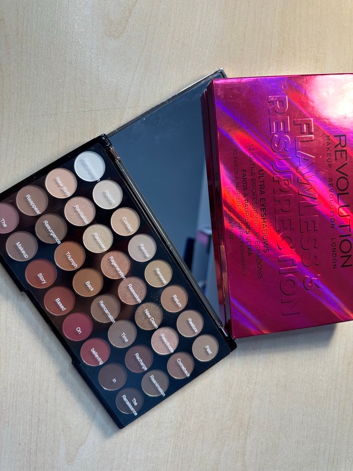 Revolution Parlak Kırmızı Göz Farı Paleti - Görsel 5