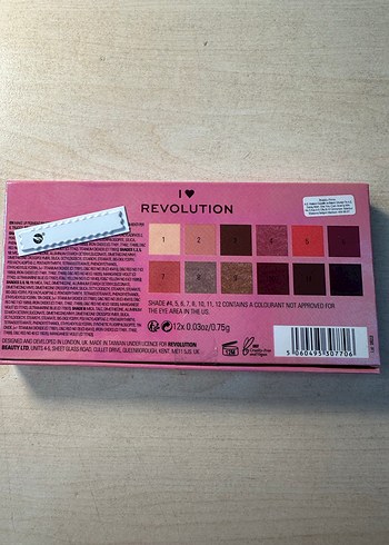 I Heart Revolution Angel Heart Far Paleti - Görsel 2