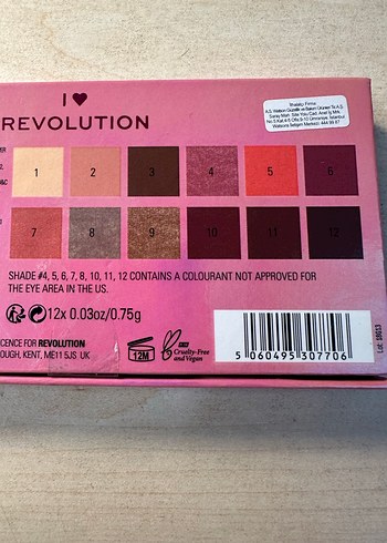 I Heart Revolution Angel Heart Far Paleti - Görsel 3