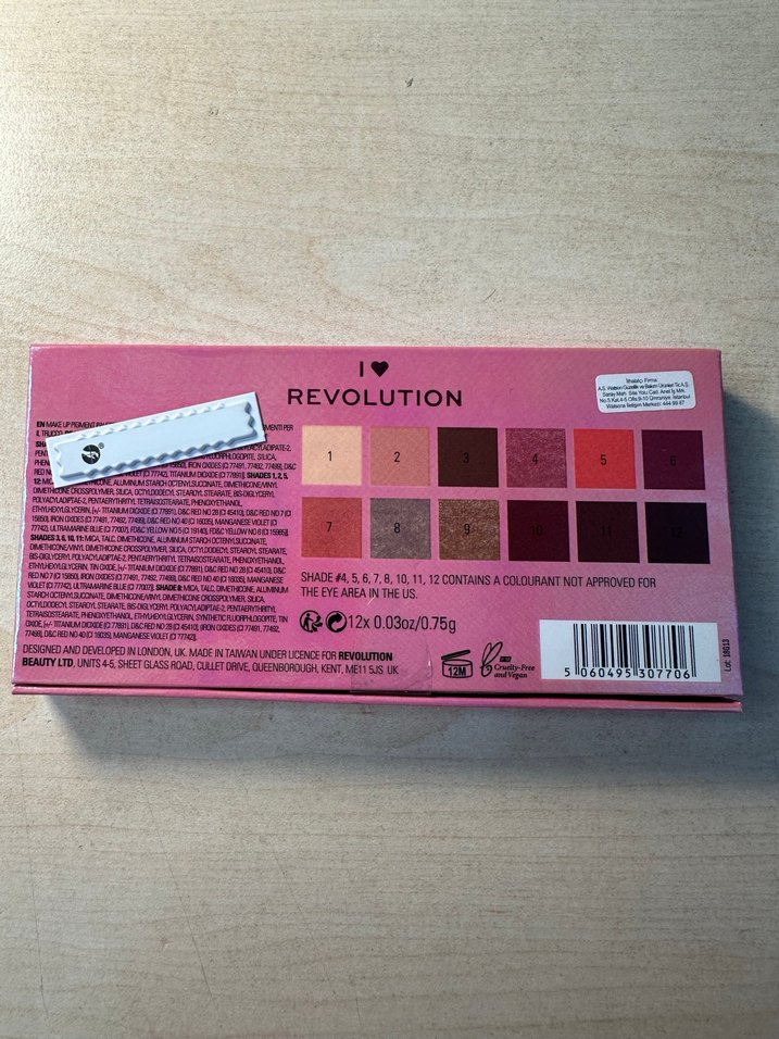 I Heart Revolution Angel Heart Far Paleti - Görsel 2