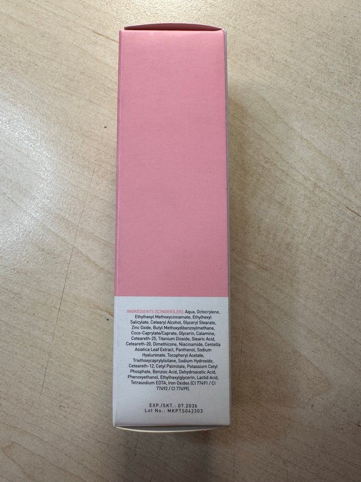 Mia Klinik Pembe Tonlu SPF50 - Görsel 2