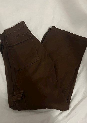 Kadın Kahverengi Pantolon - Görsel 2