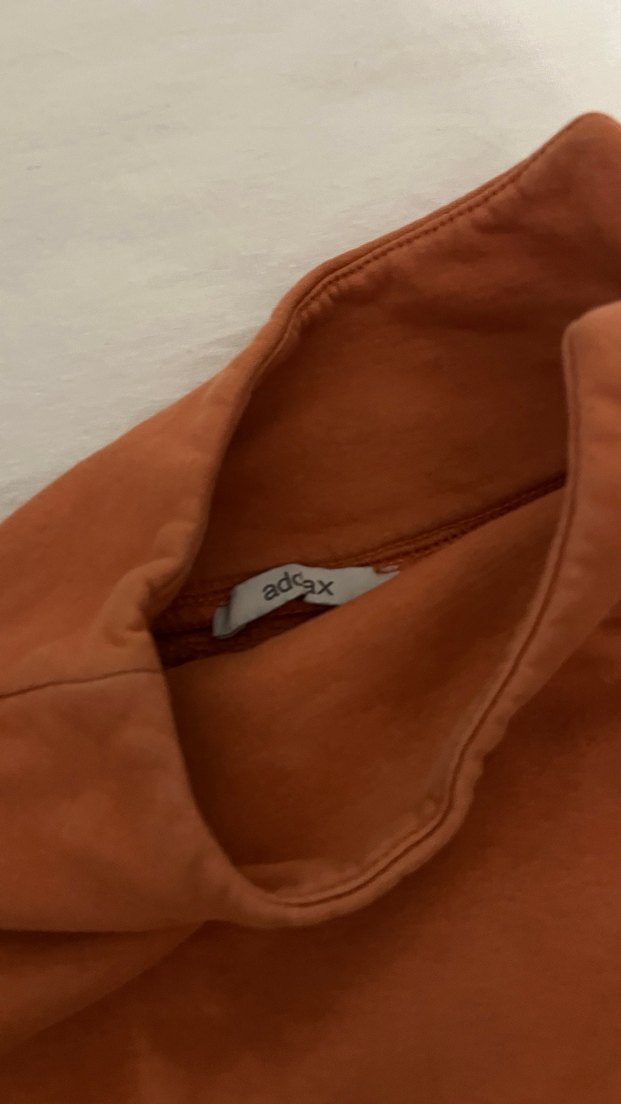 Kadın Kahverengi Yüksek Yaka Sweatshirt - Görsel 3