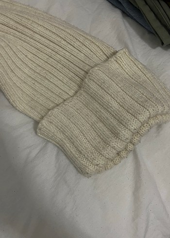 Bej Triko Balıkçı Yaka Kadın Kazak - Görsel 3