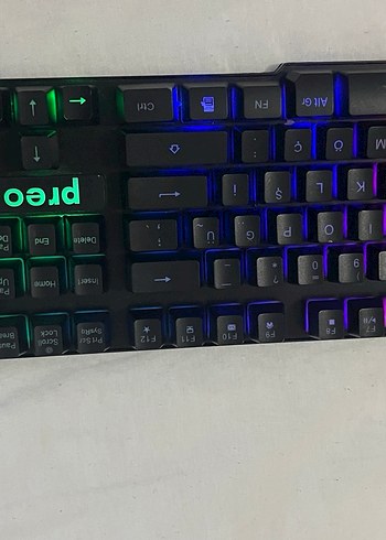 Siyah Kablolu Klavye ve Fare Seti - Görsel 4